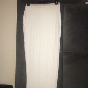 White midi skirt!